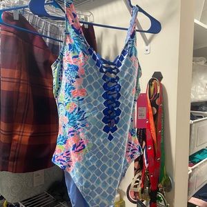 Lily Pulitzer swimsuit new with tags normally $168 size 10